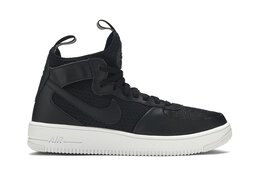 Кроссовки Nike Air Force 1 Ultraforce Mid 'Black', черный 864014 001 | black
