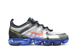 Кроссовки Nike Air VaporMax 2019 'Black Hyper Blue', черный ar6631 008 | black