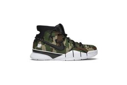 Кроссовки Nike Undefeated x Zoom Kobe 1 Protro 'Camo', зеленый aq3635 300 | green