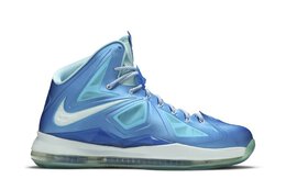 Кроссовки Nike LeBron 10+ Sport Pack 'Blue Diamond', синий 542244 400 | blue