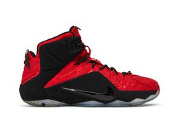 Кроссовки Nike LeBron 12 EXT 'Red Paisley', красный 748861 600 | red
