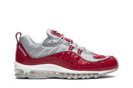 Кроссовки Nike Supreme x Air Max 98 'Red', красный 844694 600 | red