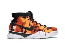 Кроссовки Nike Undefeated x Zoom Kobe 1 Protro 'Orange Camo', оранжевый bv1207 902 | orange