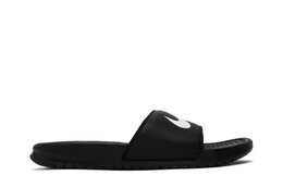 Кроссовки Nike Benassi Swoosh Slide 'Black White', черный 312618 011 | black
