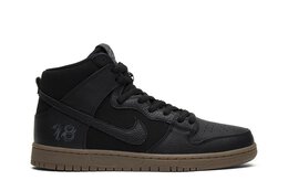 Кроссовки Nike AntiHero x SB Zoom Dunk High Pro 'Antihero', черный ah9613 001 | black
