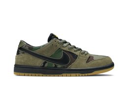 Кроссовки Nike Zoom Dunk Low Pro SB 'Camo', зеленый 854866 209 | green