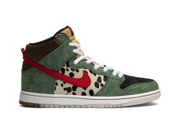 Кроссовки Nike Dunk High SB 'Walk The Dog', зеленый bq6827 300 | green
