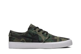 Кроссовки Nike Zoom Janoski Canvas Premium SB 'Camo', зеленый aq7878 201 | green