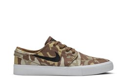 Кроссовки Nike Zoom Janoski Canvas Premium SB 'Light Camo', коричневый aq7878 200 | brown
