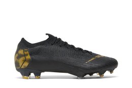 Кроссовки Nike Vapor 12 Elite FG 'Black Gold', черный ah7380 077 | black