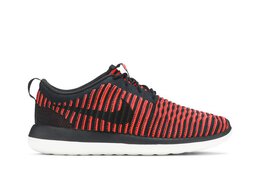 Кроссовки Nike Roshe Two Flyknit 'Black Bright Crimson', разноцветный 844833 006 | multi-color
