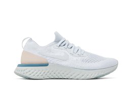 Кроссовки Nike Wmns Epic React Flyknit 'Platinum Beige', белый aq0070 014 | white