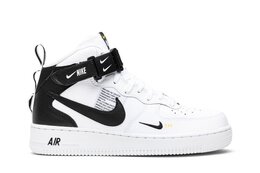 Кроссовки Nike Air Force 1 Mid '07 LV8 'White Black', белый 804609 103 | white