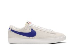 Кроссовки Nike Polar Skate Co x Blazer Low SB QS 'Summit White Deep Royal', белый av3028 100 | white