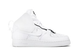 Кроссовки Nike PSNY x Air Force 1 High 'Triple White', белый ao9292 101 | white