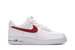 Кроссовки Nike Air Force 1 Low '07 3 'Gym Red', белый ao2423 102 | white