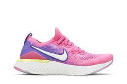 Кроссовки Nike Wmns Epic React Flyknit 2 'Laser Fuchsia Pulse', розовый ck0821 600 | pink