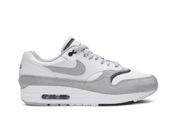 Кроссовки Nike Air Max 1 'White Black Wolf Grey', серый ah8145 113 | grey
