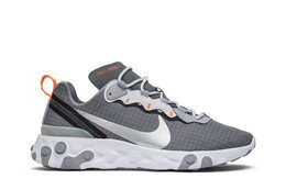 Кроссовки Nike React Element 55 'Grid - Cool Grey', серый cd1503 001 | grey