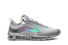 Кроссовки Nike Off-White x Air Max 97 'Menta', серый aj4585 101 | grey