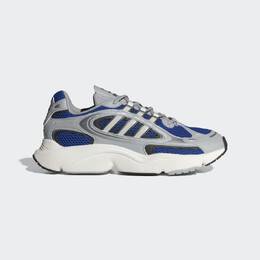 Кроссовки Adidas Ozweego, серый/синий/черный/белый if3446 | grey two / core black / royal blue