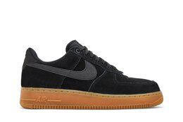 Кроссовки Nike Air Force 1 07 LV8 Suede 'Black Gum', черный aa1117 001 | black