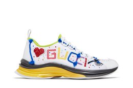Кроссовки Gucci Run Sneaker 'Lovelight', белый 708643 faajq 9142 | white