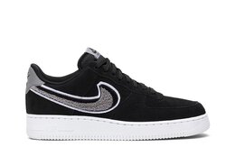 Кроссовки Nike Air Force 1 '07 LV8 'Chenille Swoosh', черный 823511 014 | black