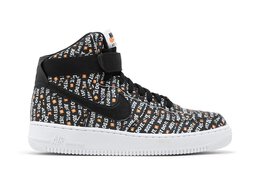 Кроссовки Nike Air Force 1 High '07 LV8 'Just Do It', черный aq9648 001 | black