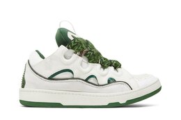 Кроссовки Lanvin Curb Sneakers 'White Khaki', белый fm skrk11 drap p230047 | white