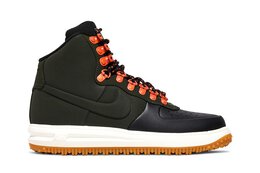 Кроссовки Nike Lunar Force 1 Duckboot 'Black Sequoia', черный bq7930 004 | black