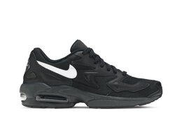 Кроссовки Nike Air Max 2 Light' Black White', черный ao1741 001 | black