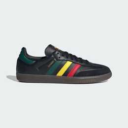 Кеды Adidas Samba OG, черный/желтый/красный/темно-зеленый ih3119 | core black/yellow/college green