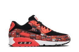 Кроссовки Nike Atmos x Air Max 90 'We Love Nike', красный aq0926 001 | red