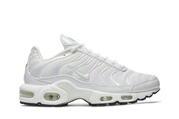 Кроссовки Nike Wmns Air Max Plus Premium 'Triple White', белый 848891 100 | white