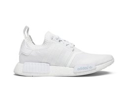 Кроссовки Adidas NMD_R1 Primeknit 'Monochrome', белый ba8630 | white