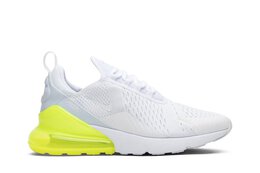 Кроссовки Nike Air Max 270 'White Volt', белый ah8050 104 | white