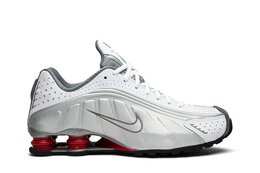 Кроссовки Nike Shox R4 Retro 'Comet Red' 2019, белый bv1111 100 | white