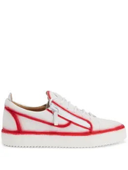 Giuseppe Zanotti Frankie seam-detail low-top sneakers 22736619
