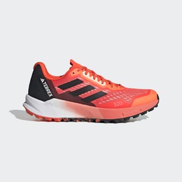 Кроссовки Adidas Terrex Agravic Flow 2.0 Trail Running, черный/красный/белый hr1115 | impact orange / core black / coral fusion
