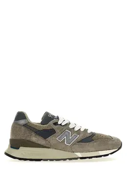 New Balance-998' Sneakers Grigio-Uomo 47617405124948