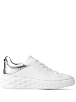 Jimmy Choo Diamond Maxi/F II leather sneakers 21831159
