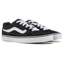 Мужские кроссовки Caldrone для скейтбординга Vans, черный 1054019/44020 | black/white