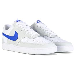 Мужские низкие кроссовки Court Vision Nike, белый 1049115/44142 | white/grey/blue