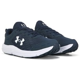 Мужские беговые кроссовки Charged Assert 10 среднего/широкого размера Under Armour, синий 1054312/41215 | navy/white