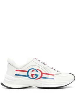 Gucci Run leather sneakers 19427438