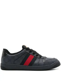 Gucci Screener GG Supreme leather sneakers 21466590
