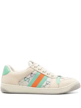 Gucci Screener panelled sneakers 19498244