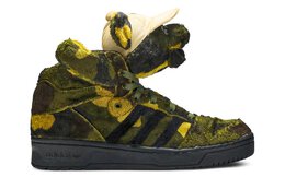 Кроссовки Adidas Jeremy Scott 'Camo Bear', зеленый q20917 | green