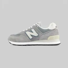 Кроссовки New Balance 574, полнота D, размер 42,5 EU, серый 103606725864